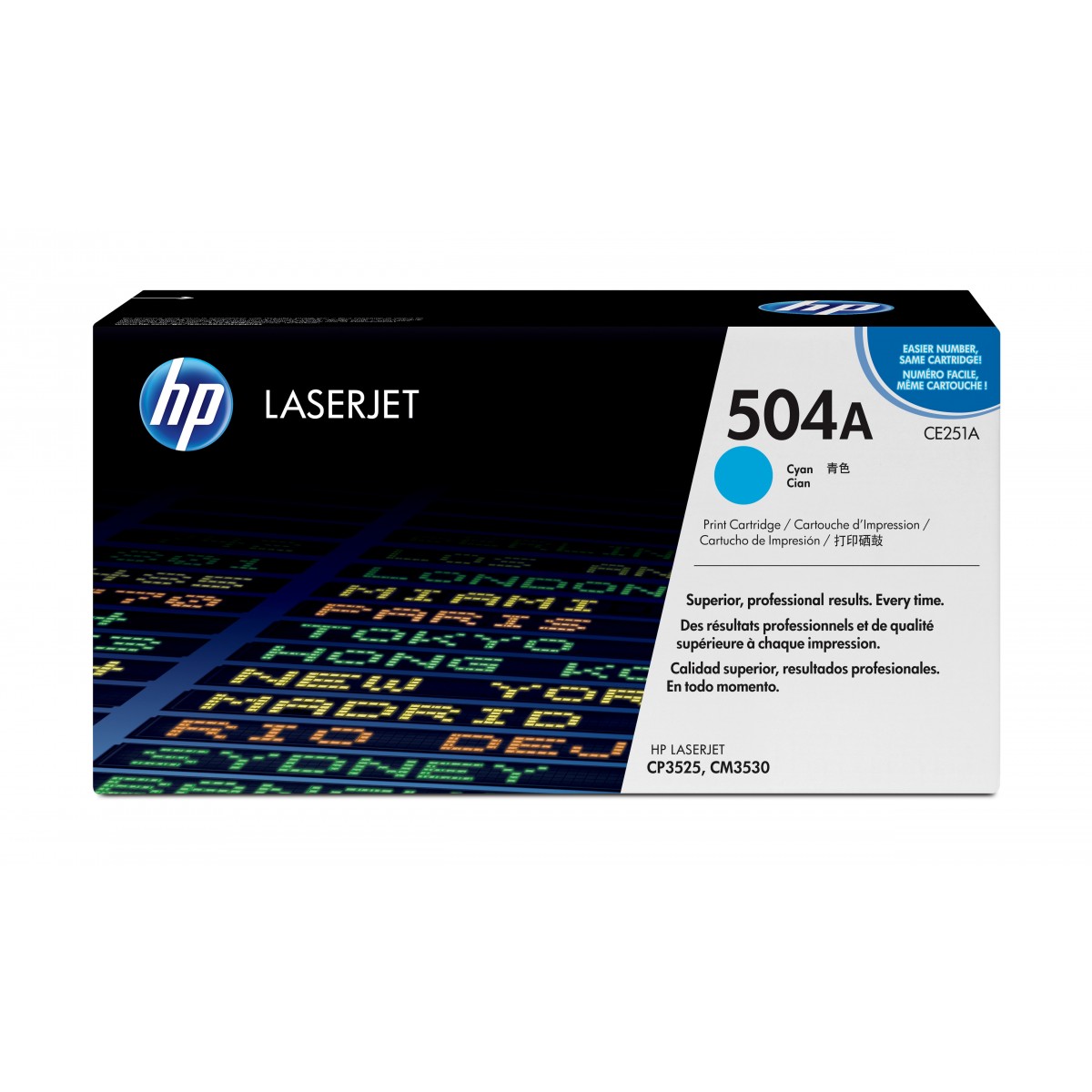 Картридж Original HP [CE251A] голубой для CM3530/CP3525 (7000 стр) CE251A #1
