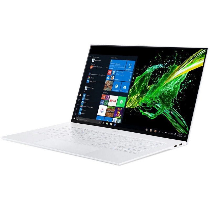 Ноутбук Swift 7 SF714-52T-76X9 Core i7 8500Y/16Gb/SSD512Gb/Intel UHD Graphics 615/14"/IPS/Touch/FHD (1920x1080)/Windows 10 Professional/white/WiFi/BT/Cam/2770mAh NX.HB4ER.003 NX.HB4ER.003 #2