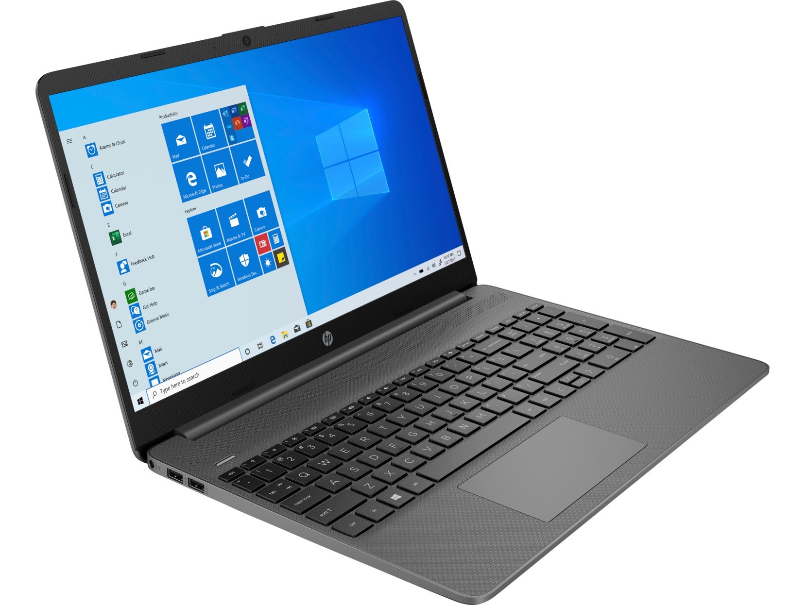 Ноутбук HP 15s-fq3031ur Pentium Silver N6000/4Gb/SSD128Gb/Intel UHD Graphics/15.6"/IPS/FHD (1920x1080)/Windows 10/grey/WiFi/BT/Cam 3T775EA 3T775EA