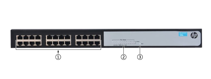 Коммутатор HPE 1410 24 R Switch JD986B JD986B #2