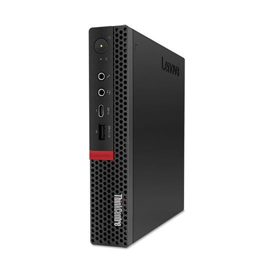 Персональный компьютер Lenovo ThinkCentre Tiny M720q slim i5 8400T (1.7)/8Gb/SSD256Gb/UHDG 630/Windows 10 Professional 64/GbitEth/WiFi/BT/65W/ клавиатура/мышь/черный 10T7004NRU 10T7004NRU