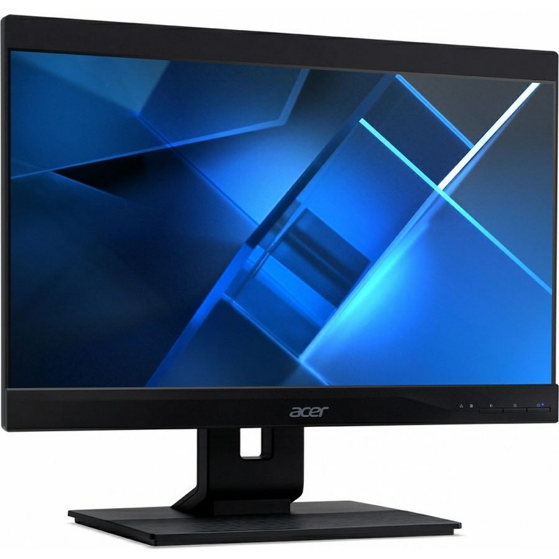 Моноблок Acer Veriton Z4870G All-In-One 23,8" FHD (1920x1080) IPS NT, i3 10100, 8GB DDR4 2666, 256GB SSD M.2, Intel UHD 630, WiFi, BT, DVD-RW, USB K&Mouse, Win 10 Pro, 3Y CI DQ.VTQER.01D DQ.VTQER.01D