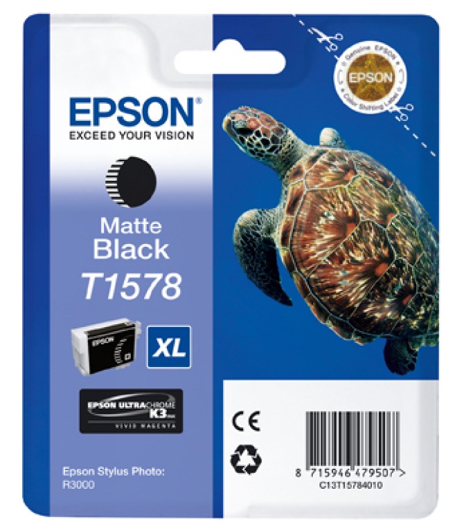 Картридж Epson C13T15784010  для Stylus Photo R3000 (матово-черный) C13T15784010 #3