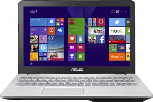 Ноутбук Asus N551Jm i7-4710HQ/12G/1T/15.6/FHD/GTX860M 2G/DVD-SM/BT/Win8.1(90NB06R1-M01490) 90NB06R1-M01490