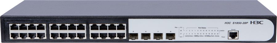 Коммутатор H3C SMB-S1850-28P-GL SMB-S1850-28P-GL