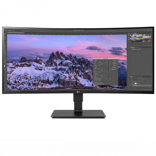 Монитор LG 35" UltraWide 35BN77C-B черный VA LED 21:9 HDMI M/M матовая HAS Pivot 300cd 178гр/178гр 3440x1440 DisplayPort Ultra HD 2K (1440p) USB 8.3кг 35BN77C-B.AEU 35BN77C-B.AEU #6