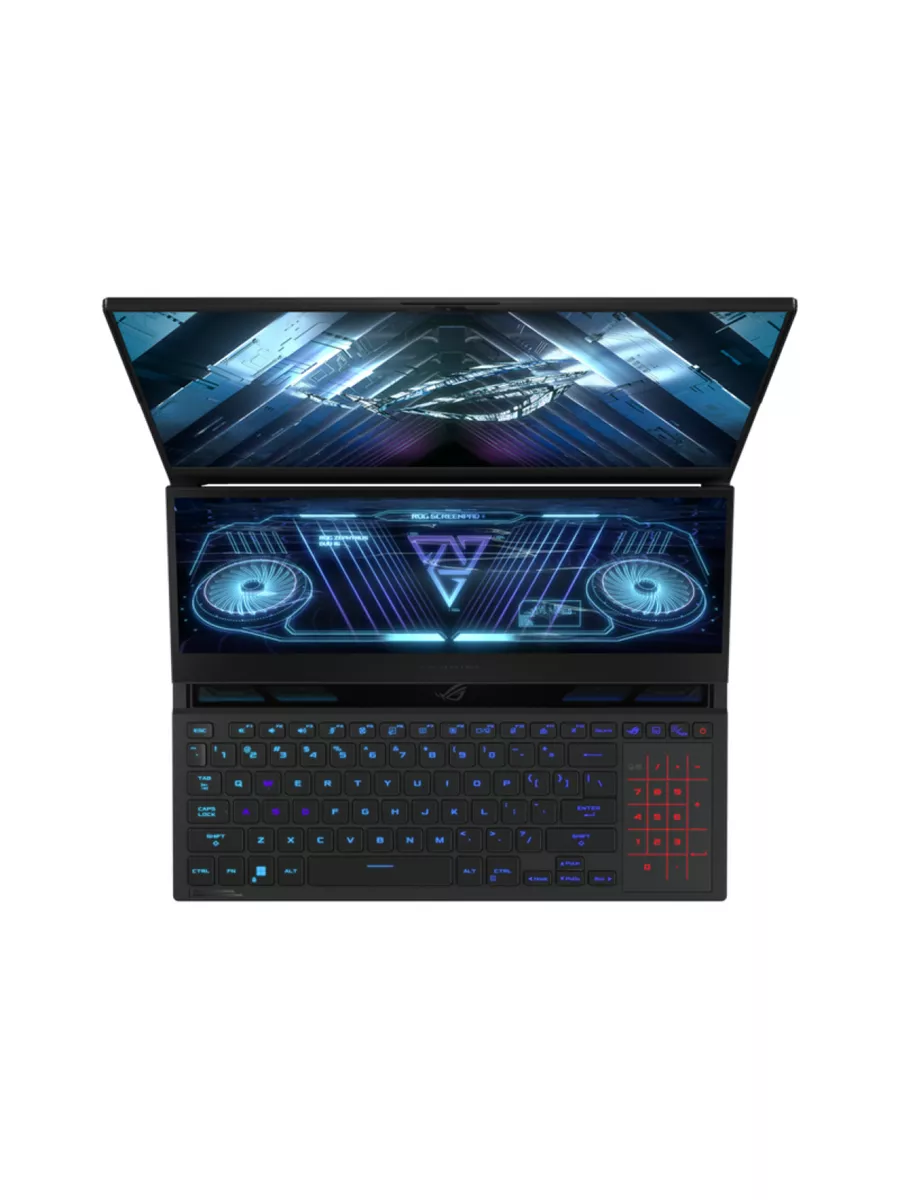 Ноутбук ASUS ROG Zephyrus Duo 16 GX650RW-LO108X AMD Ryzen 9 6900HX/32Gb DDR4/2TB M.2 SSD/16" Mini LED QHD+ 165Hz/2560 x 1600/ScreenPad™ Plus 14"/GeForce RTX 3070Ti 8Gb /Windows 11 Pro/2.9Kg/Black/RU_EN_Keybo 90NR0931-M007S0 90NR0931-M007S0 #3