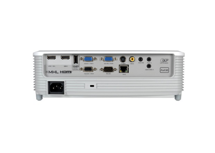 Проектор Optoma W400+ DLP, WXGA 1280x800, 4000Lm, 22000:1, 2xHDMI, MHL, LAN, 1x10W speaker, 3D Ready, lamp 10000hrs, WHITE, 2.52kg 95.78L01GC0E 95.78L01GC0E #3