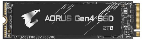 Твердотельный накопитель Gigabyte M.2 2280 2TB AORUS Client SSD PCIe Gen4x4 with NVMe, 5000/4400, IOPS 750/700K, MTBF 1.77M, 3D TLC, 2 GP-AG42TB GP-AG42TB