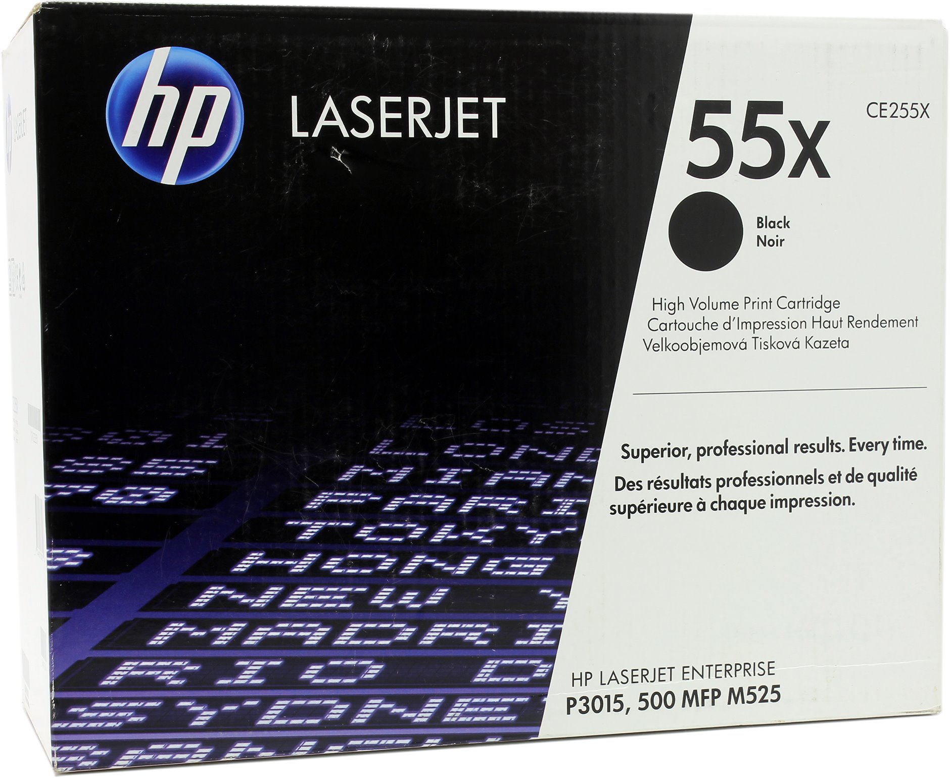 Картридж HP LaserJet черный CE255X CE255X