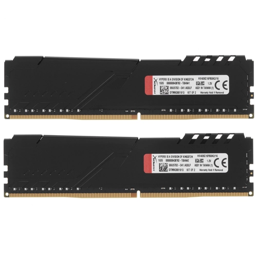 Модуль памяти Kingston 16GB PC21300 DDR4 KIT2 HX426C16FB3K2/16 HX426C16FB3K2/16 #2