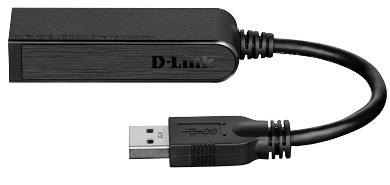 Адаптер D-Link USB 3.0 Network Adapter with 1 10/100/1000Base-T port DUB-1312/B1A DUB-1312/B1A