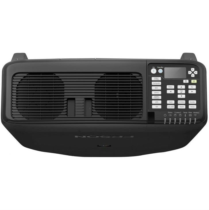 Проектор Epson EB-Z10005U WUXGA (1920x1200), основной формат - 16:10, 10000 lm, 15000:1,  RJ45 x1, Wi-fi опционально, 26 кг. (с объективом) V11H610140 V11H610140