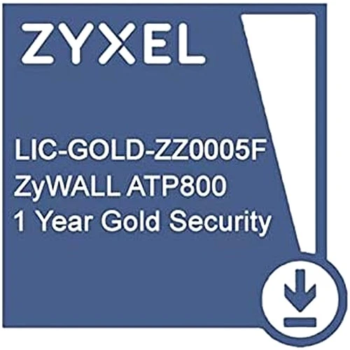 Подписка Zyxel на сервис Zyxel Gold Security Pack (AS, AV, CF, IDP/DPI, Sandboxing, SecuReporter, 130 AP) сроком 1 год для ATP800 LIC-GOLD-ZZ0005F LIC-GOLD-ZZ0005F