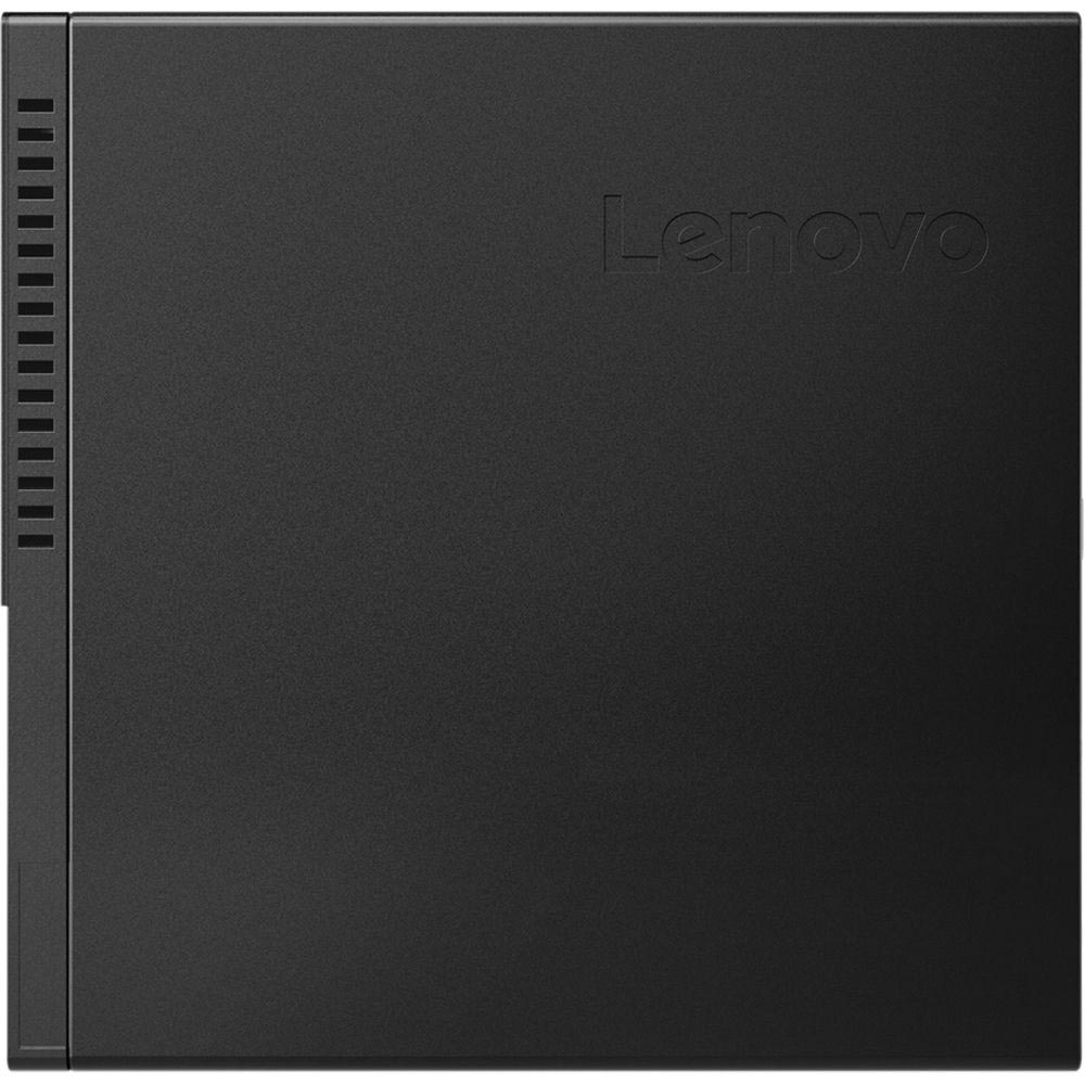 Персональный компьютер Lenovo ThinkCentre M710q Tiny slim i3 6100T (3.2)/4Gb/SSD128Gb/HDG530/noOS/GbitEth/WiFi/BT/клавиатура/мышь/черный 10MRS2BF00 10MRS2BF00