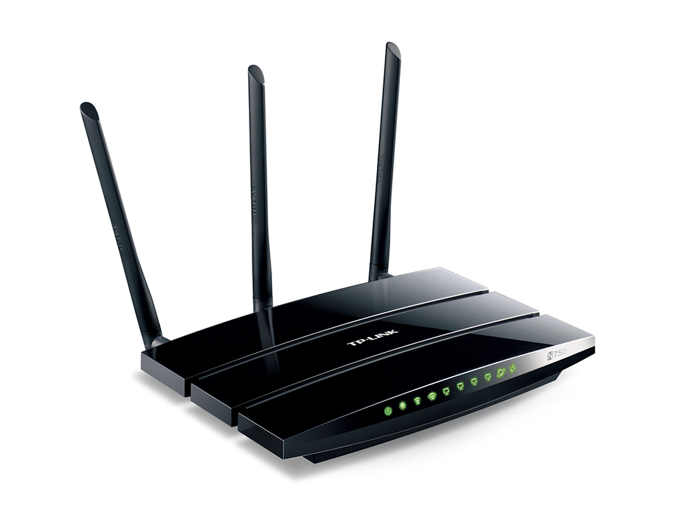 Маршрутизатор TP-Link N750 300n+450ac, 802.11a/b/g/n, 1*Gb WAN+4*Gb LAN, 2*USB 2.0802.1Q TAG VLAN для IPTV TL-WDR4300 TL-WDR4300