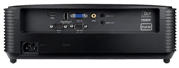 Проектор Optoma DX318e (DLP, XGA(1024x768), 3600Lm, 20000:1, HDMI, VGA, Composite video, VGA-OUT, Audio-Out 3.5mm,  1*10W speaker) E1P1A1XBE1Z3 E1P1A1XBE1Z3