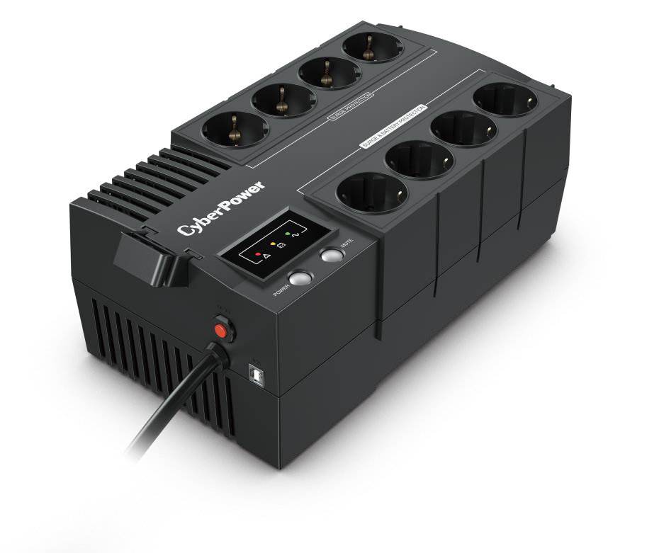 Источник бесперебойного питания CyberPower Line-Interactive 850VA/480W USB (4+4 EURO) BS850E NEW BS850E NEW #1