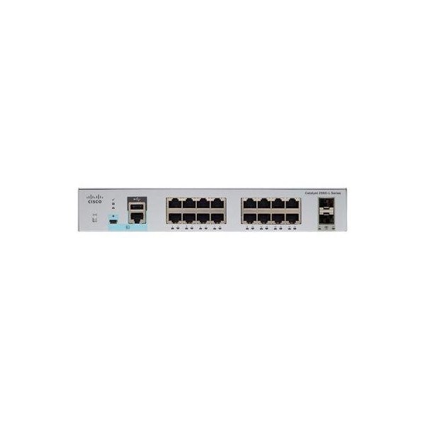Коммутатор Cisco Catalyst 2960L 16 port GigE, 2 x 1G SFP, LAN Lite WS-C2960L-16TS-LL WS-C2960L-16TS-LL