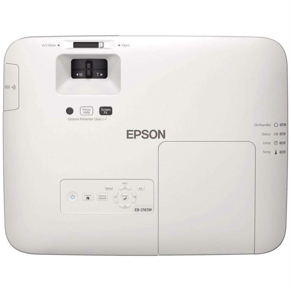 Проектор Epson EB-2165W WXGA (1280x800), основной формат - 16:10, 5500 lm, 15 000:1,  RJ45 x1, Wi-fi адаптер, 4.6 кг. V11H817040 V11H817040 #7