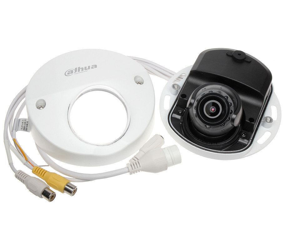 Видеокамера IP Dahua DH-IPC-HDPW1420FP-AS-0280B мини-купольная пластиковая 4MP, встроенный микрофон, фикс. объектив 2,8мм DH-IPC-HDPW1420FP-AS-0280B DH-IPC-HDPW1420FP-AS-0280B