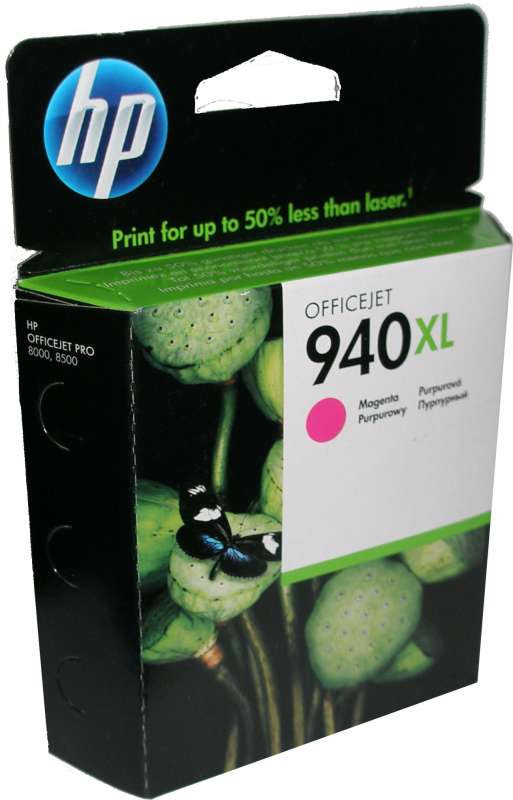 Картридж HP 940XL для OfficeJet Pro 8000/8500, пурпурный (C4908AE) C4908AE #1