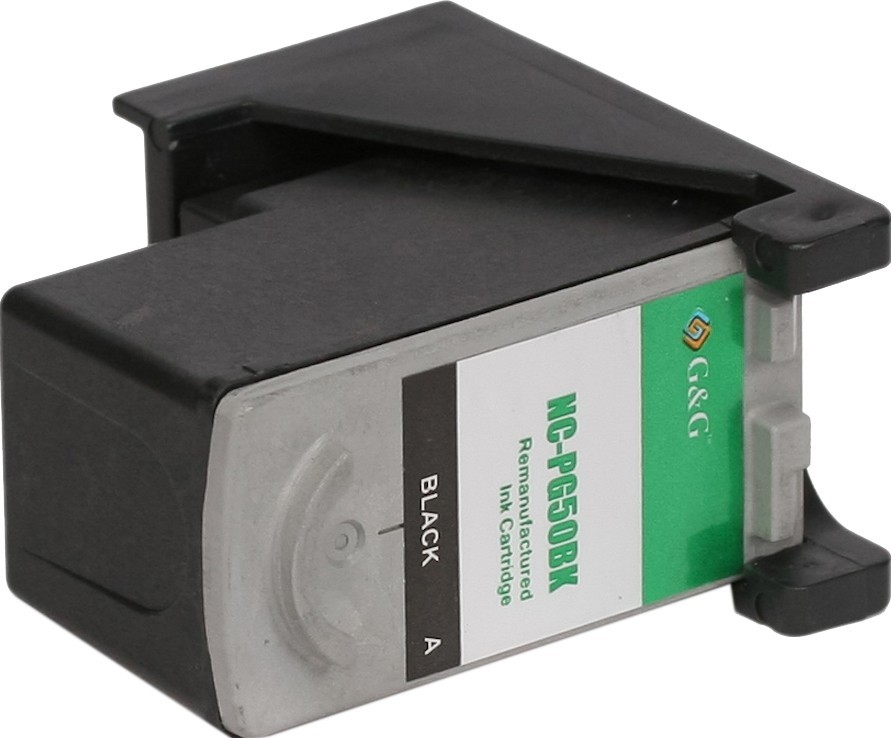 Картридж G&G струйный черный для Canon Pixma MP150/160/170/180/450/460 MX308/318 IP2200 NC-PG50BK NC-PG50BK