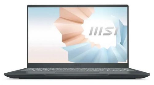 Ноутбук MSI Modern 14 B5M-243XRU dk.grey 14" FHD AMD Ryzen 5 5500U/8Gb/512Gb SSD/DOS 9S7-14DL24-243 9S7-14DL24-243