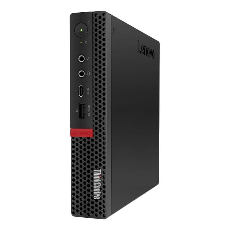 Персональный компьютер Lenovo ThinkCentre Tiny M720q slim i5 8400T (1.7)/4Gb/1Tb 7.2k/UHDG 630/noOS/GbitEth/WiFi/BT/65W/клавиатура/мышь/черный 10T7005VRU 10T7005VRU