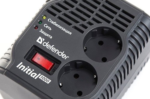 Стабилизатор напряжения Defender AVR Initial 1000 VA УТ-00017812 #1
