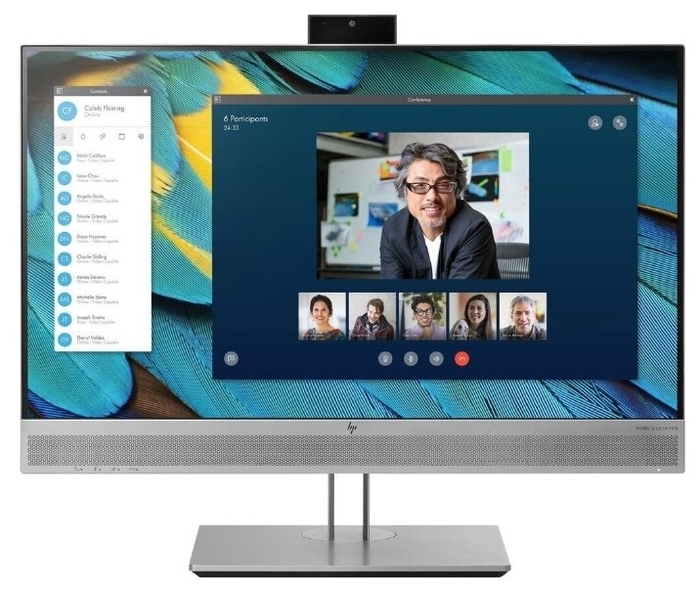 Монитор HP 23,8" EliteDisplay E243m IPS Micro Edge, LED Backlit 178 / 178 250nits 1920 x 1080 1000:1 DP HDMI VGA USB2.0*3 аудио in 2x2W Webcam 720p 2x2W 3-3-0y (Repl M1P00AA) 1FH48AA 1FH48AA