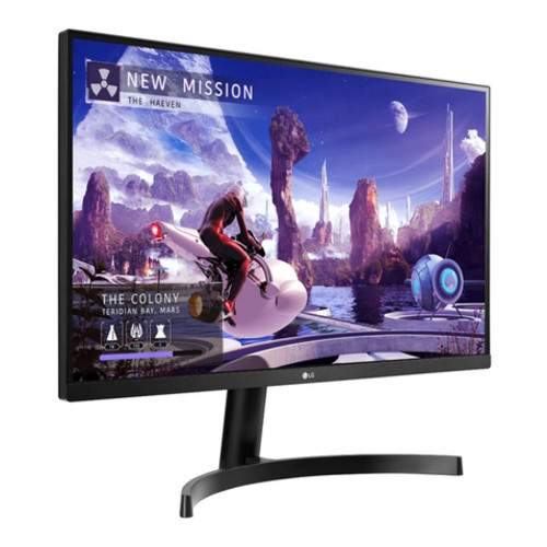 Монитор LG LCD 27" 27QN600-B черный {IPS 2560x1440 75Hz 5ms 178/178 8bit(6bit+FRC) 350cd 1000:1 HDR10 Headph.Out vesa} 27QN600-B.ARUZ 27QN600-B.ARUZ