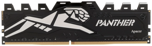 Модуль памяти Apacer 8GB DDR4 2666 DIMM Panther Silver Gaming Memory Non-ECC, CL16, 1.2V, 1024x8, Heat Shield, RTL  (903280) EK.08G2V.GEF EK.08G2V.GEF
