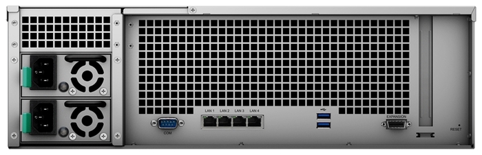 СХД Synology стоечное исполнение 16BAY 3U RP NO HDD USB3 RS2818RP+ RS2818RP+