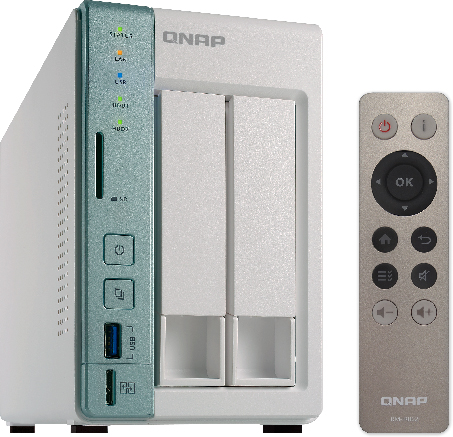 Сетевой RAID-накопитель QNAP 2 отсека для HDD, с функцией USB Quick Access. Intel Celeron N3060 1,6 ГГц (до 2,48 ГГц), 2 ГБ RAM TS-251A-2G TS-251A-2G #5