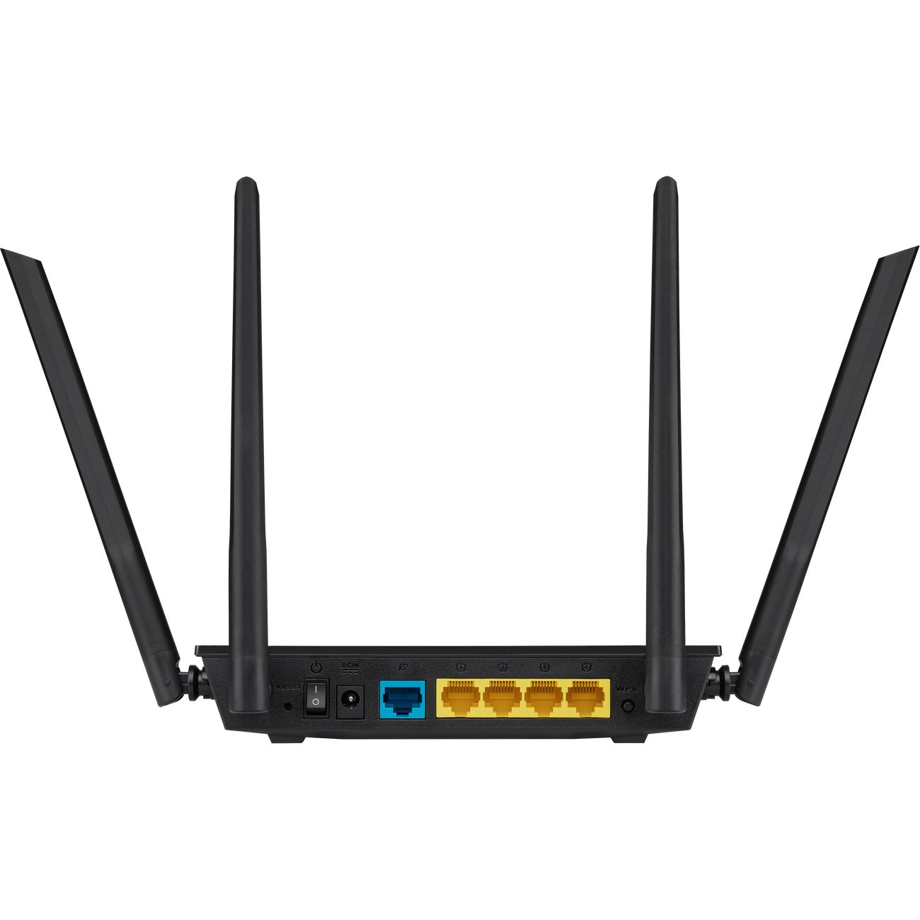 Маршрутизатор Asus 4x100 Мбит/сек, 802.11 5 ГГц, 2.4 ГГц, IPv6  RT-AC51 RT-AC51