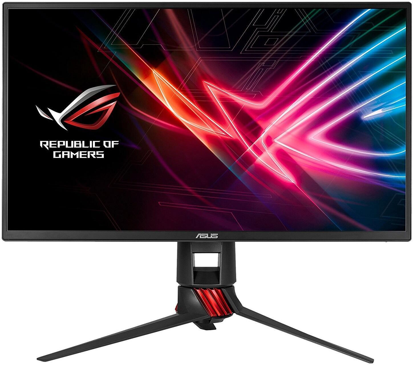 Монитор ASUS 24.5" XG258Q геймерский Full HD (1920x1080), 1 мс, до 240 Гц, DisplayPort, HDMI, USB 3.0, FreeSync 90LM03U0-B01370 90LM03U0-B01370