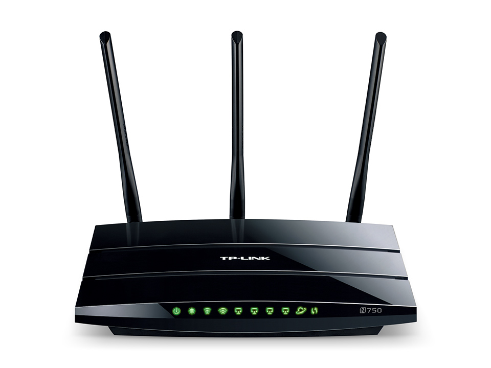Маршрутизатор TP-Link N750 300n+450ac, 802.11a/b/g/n, 1*Gb WAN+4*Gb LAN, 2*USB 2.0802.1Q TAG VLAN для IPTV TL-WDR4300 TL-WDR4300