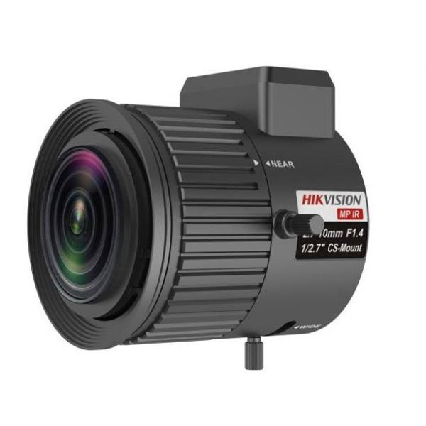 Объектив Hikvision TV2710D-MPIR вариофокальный 3Мп 1/2.7"; 2.7-10мм F1.4-С; CS TV2710D-MPIR TV2710D-MPIR