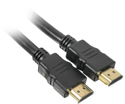 Кабель Buro аудио-видео HDMI (m)/HDMI (m) 3м. Позолоченные контакты черный BHP RET HDMI30-2 BHP RET HDMI30-2