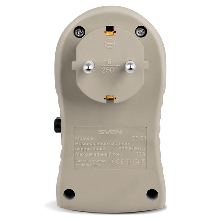 Сетевой фильтр Sven SF-S1 (1 socket), gray SV-015787 SV-015787 #5