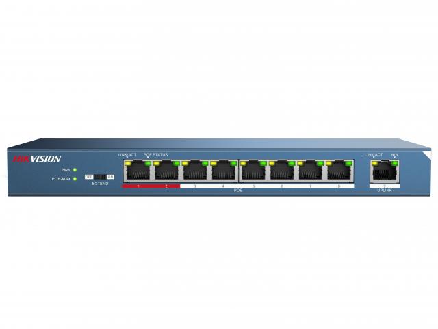 PoE коммутатор Hikvision DS-3E0109P-E/М DS-3E0109P-E/М DS-3E0109P-E/М