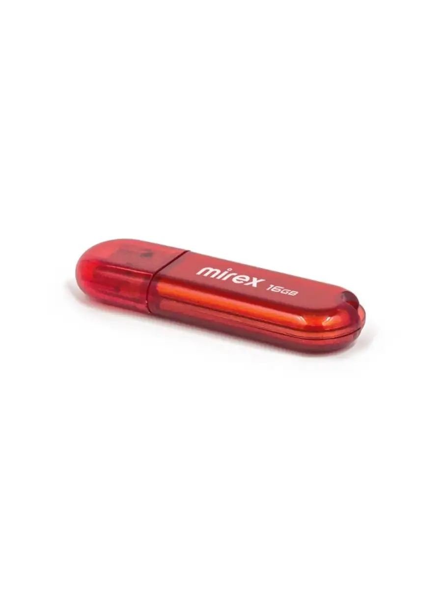 Флеш накопитель Mirex 13600-FMUCAR16 16GB,Candy,USB 2.0,красный 13600-FMUCAR16 13600-FMUCAR16