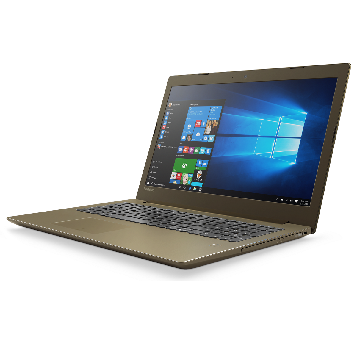 Ноутбук Lenovo 520-15IKB 15.6" FHD, Intel Core i5-7200U, 8Gb, 1Tb, DVD-RW, NVidia G940MX 2Gb, Win10, bronze 80YL001SRK