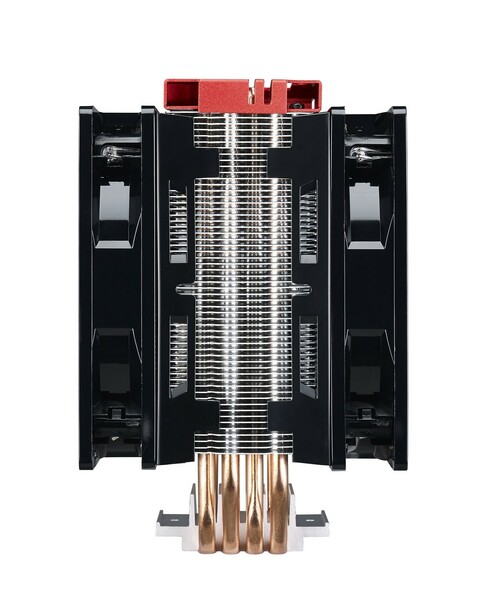 Вентилятор Cooler Master Hyper 212 Turbo Red LED, 600 - 1600 RPM, 160W, Full Socket Support RR-212TR-16PR-R1 RR-212TR-16PR-R1