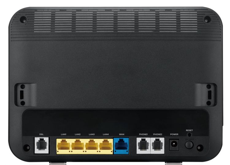 Маршрутизатор Zyxel VMG8924-B10D Dual Band Wireless AC/N VDSL2 VoIP Combo WAN Gigabit IAD VDSL2 profile 17a over POTS IAD, GbE WAN, 4GbE LAN, 2 FXS ports, 1 USB 2.0 VMG8924-B10D-EU01V1F VMG8924-B10D-EU01V1F