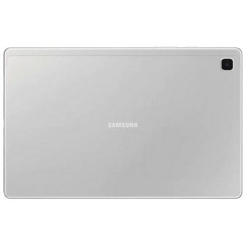 Планшетный компьютер Samsung Galaxy Tab A7 SM-T500N 2.0 8C/RAM3Gb/ROM64Gb 10.4" TFT 2000x1200/Android 10.0/серебристый/8Mpix/5Mpix/BT/WiFi/Touch/microSD 1Tb/7040mAh SM-T500NZSESER SM-T500NZSESER