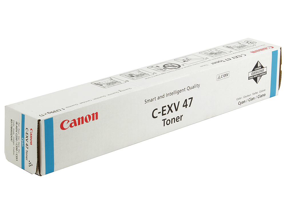 Тонер Canon C-EXV 47 голубой для iR ADV C250i/350i (21500 стр.) 8517B002 8517B002