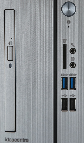 Персональный компьютер Lenovo IdeaCentre 310S-08ASR SFF A9 9425 (3.1)/8Gb/1Tb 7.2k/R5/Windows 10/GbitEth/65W/черный/серебристый 90G9006KRS 90G9006KRS