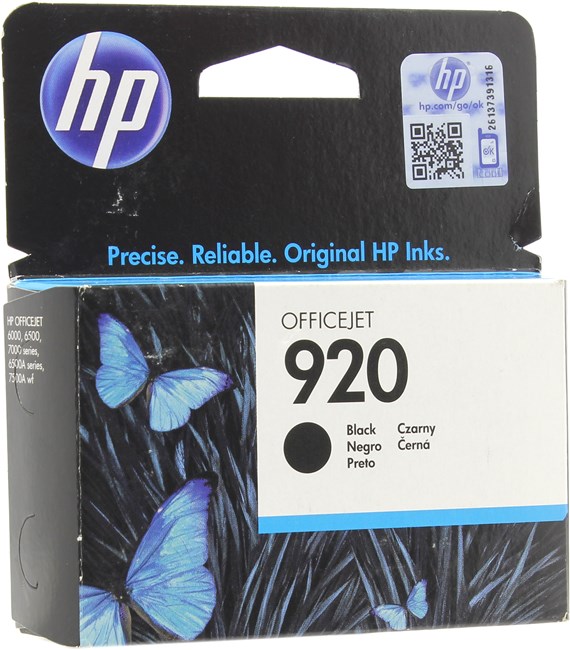 Картридж №920 HP CD971AE Black {Officejet 6000/6500, Black} CD971AE #4